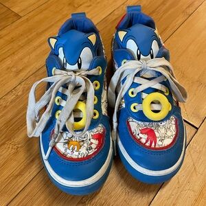 Sonic the Hedgehog Kids Blue Sneakers